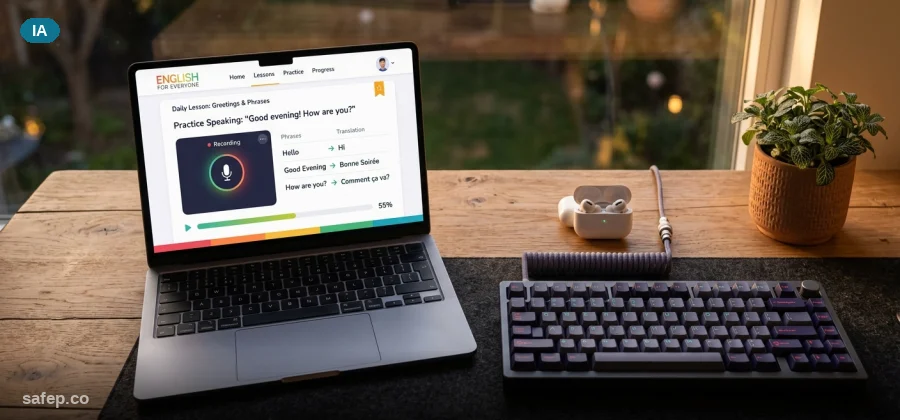 ¿Cómo aprender inglés gratis usando las funciones de voz de la Inteligencia Artificial?