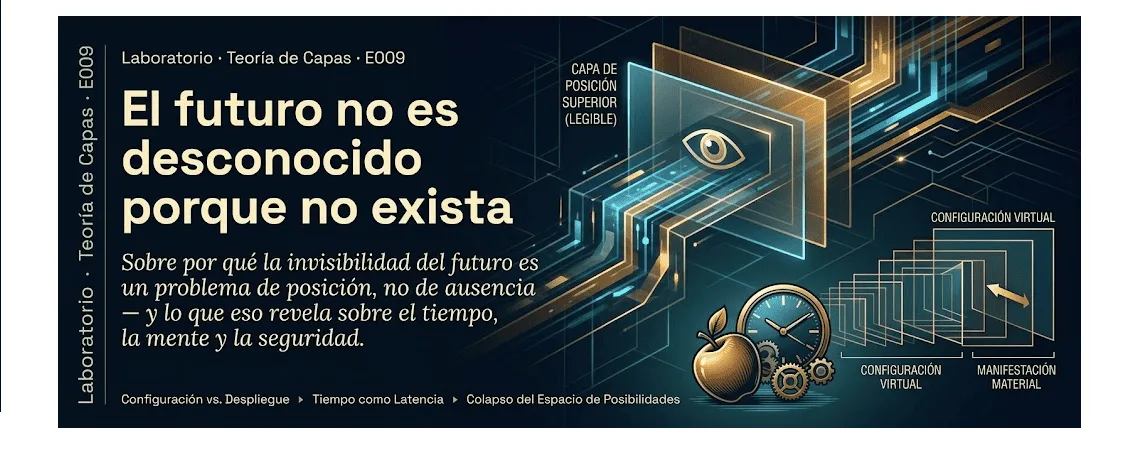 E009 El Futuro No es Desconocido: Su Invisibilidad Es Un Problema de Posición