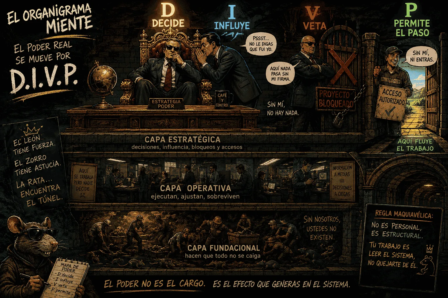 Teoría DIVP y organigramas
