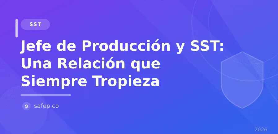 Jefe de Producción y SST: Una Relación que Siempre Tropieza