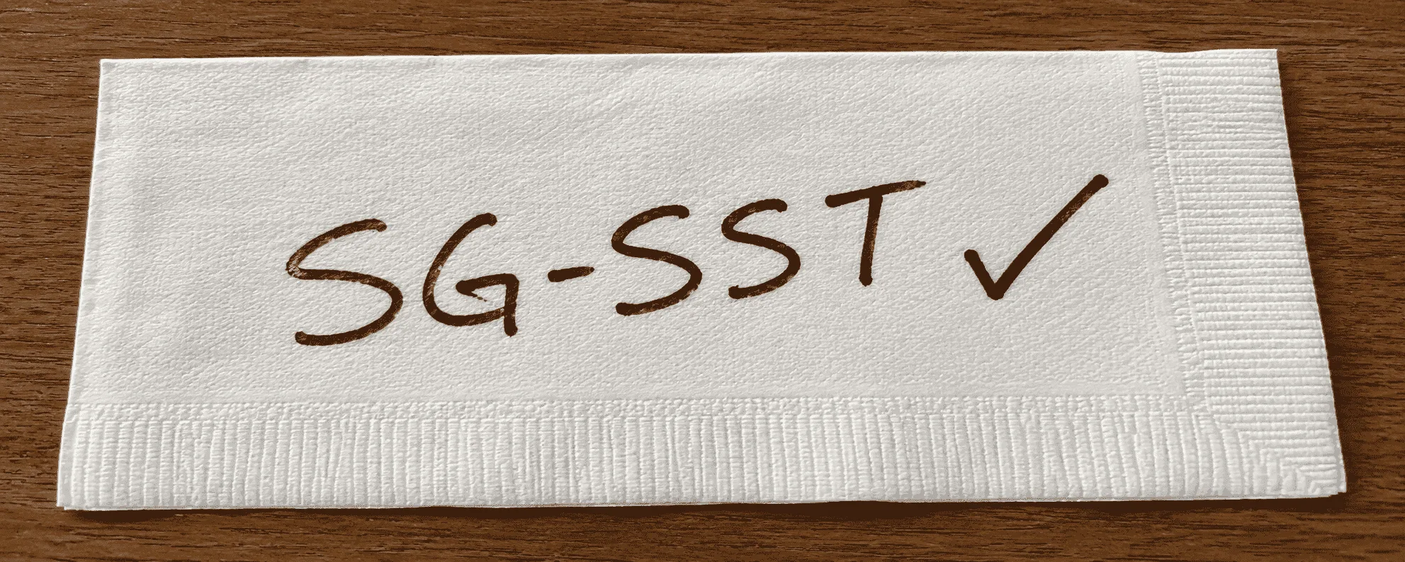 Un "SG-SST" de Papel Servilleta